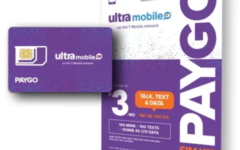 【2024最新】美国手机卡Ultra Mobile Paygo 购买、激活以及使用教程